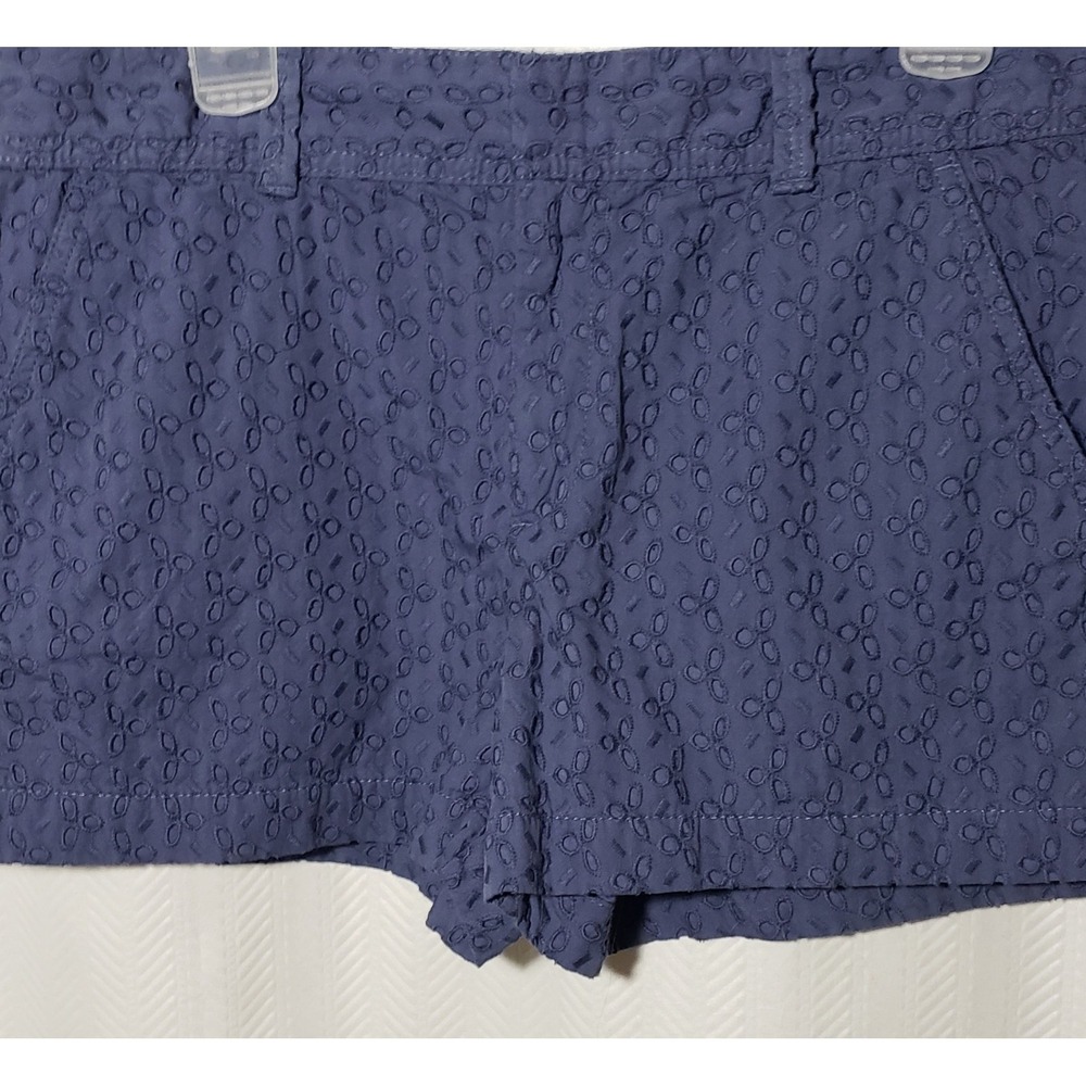 Gap Eyelet Lace Shorts Women's Size 6 Blue